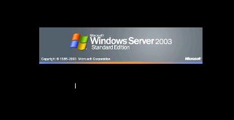 Problema de la pantalla de login de windows server 2003 en negro